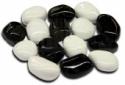 Декоративные камни для биокаминов  (черные / белые)
