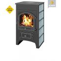 Печь - Камин Везувий ПК -02 (205) с плитой,  талькохлорит 12 кВт (200 м3) ⌀ 150 мм