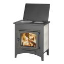 Печь - Камин Везувий ПК -04 (240) с плитой Везувий В3, беж